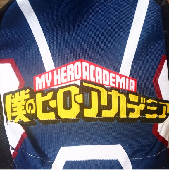 NEW My Hero Academia Canvas Backpack - Picture 2 of 8
